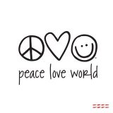 Peace Love World