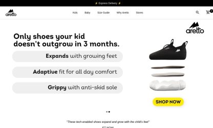 Aretto Kids Shoes
