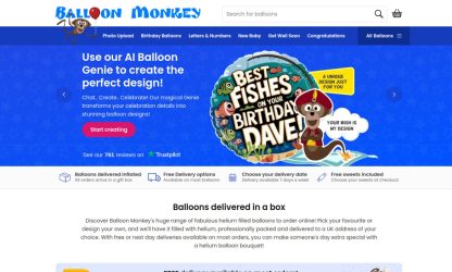 Balloon Monkey.co.uk