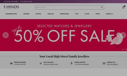 F Hinds Jewellers