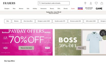 House of Fraser UK