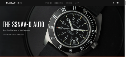 Marathon watch