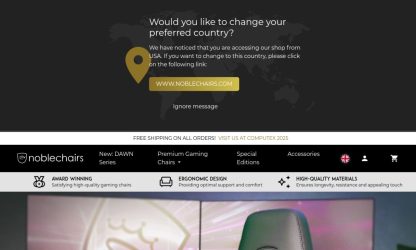 Noble Gaming Chairs UK