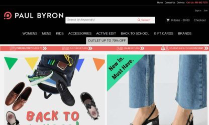 Paul Byron Shoes