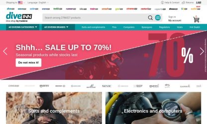Scuba store