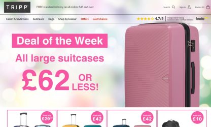 Tripp luggage uk