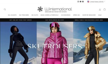 Winter Designer Ski