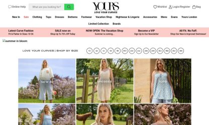 Yours clothing.com